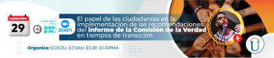 El papel de las ciudadanías en la implementación de las recomendaciones del informe de la Comisión de la Verdad