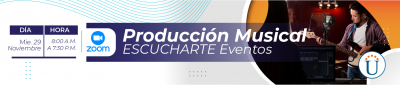 ESCUCHARTE eventos -  Producción musical