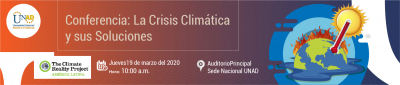 Conferencia: La crisis climática y sus soluciones