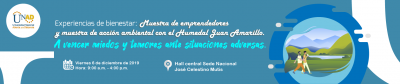 Muestra de emprendedores y muestra de acción ambiental con el Humedal Juan Amarillo