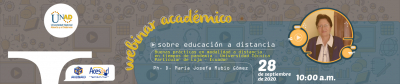 Webinar: “Buenas prácticas en modalidad a distancia en tiempos de pandemia - Universidad Técnica Particular de Loja - Ecuador”