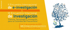  Encuentro Investigación 2016 