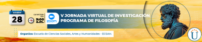 V Jornada Virtual de Investigación Programa de Filosofía