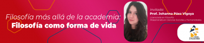 Filosofía más allá de la academia: Filosofía como forma de vida