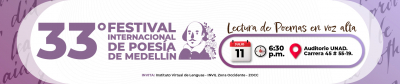 33° Festival Internacional de Poesía de Medellín