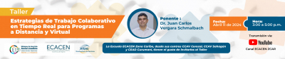 Estrategias de Trabajo Colaborativo en Tiempo Real para Programas a Distancia y Virtual
