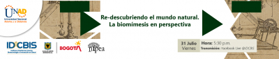 Conferencia: Re-descubriendo el mundo natural. La biomímesis en perspectiva