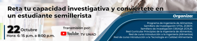 ¡Reta tu capacidad investigativa y conviértete en un estudiante semillerista!									