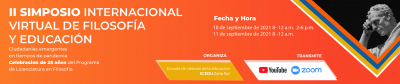II Simposio Internacional Virtual De Filosofía Y Educación