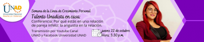 CONFERENCIA: Por qué estás en una relación de pareja infeliz: la angustia en la relación