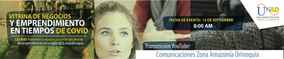 Vitrina de negocios y emprendimiento en tiempos de covid