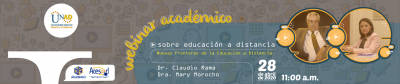 Webinar Nuevas Fronteras de la Educación a Distancia