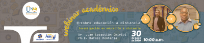Webinar Investigación en Educación a Distancia